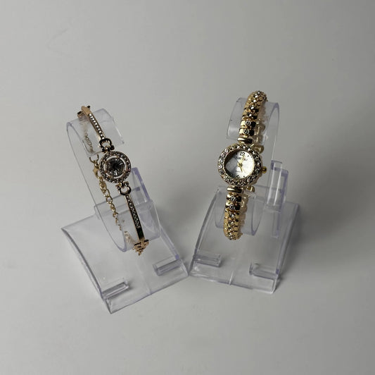Elegant Gold-Tone Bracelet Watch