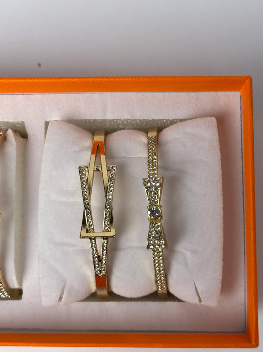 Women’s Luxury Watch & 3 Bracelet Gift Set